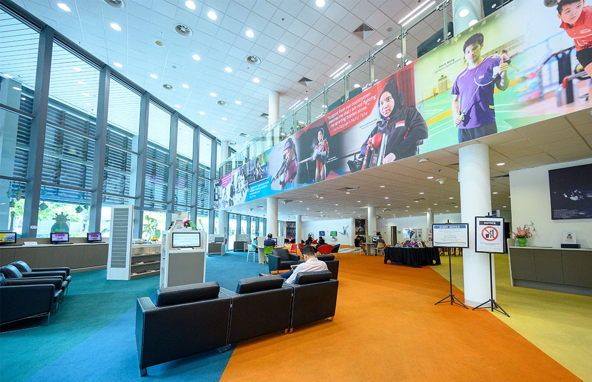 There’s Lots To Do At The Sports Hub Library Here To Play Singapore