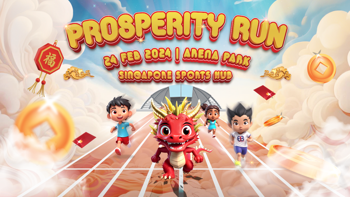 Usher in the Year of the Dragon at the Singapore Sports Hub’s Prosperity Run