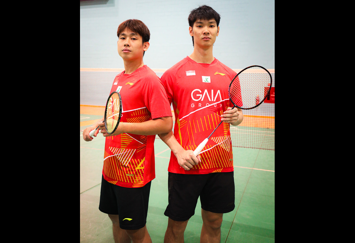 Dynamic Duo: Men’s Doubles Badminton Stars Light Up Singapore Sports Hub
