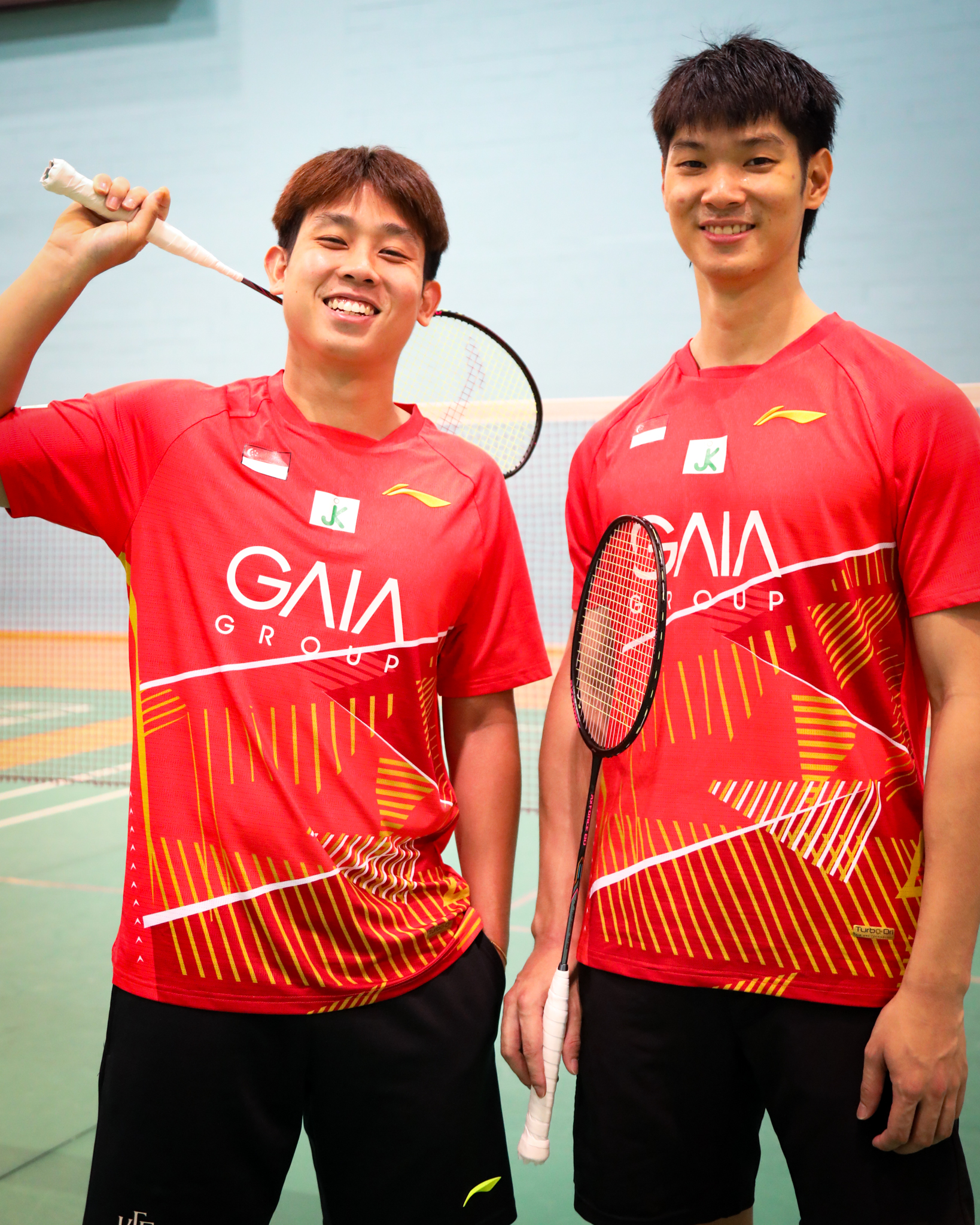 Dynamic Duo: Men’s Doubles Badminton Stars Light Up Singapore Sports Hub