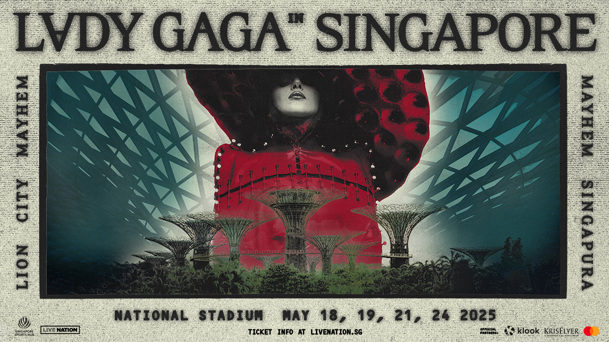 Lady Gaga in Singapore