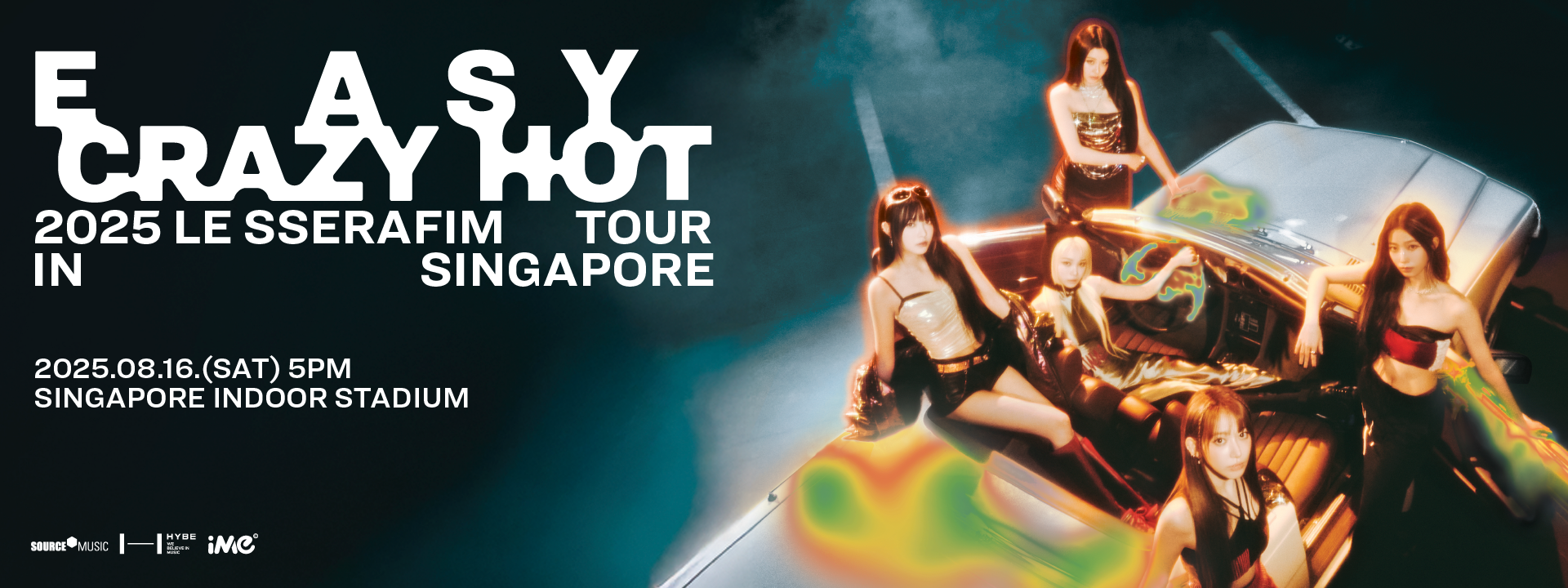 2025 LE SSERAFIM WORLD TOUR 'EASY CRAZY HOT' IN SINGAPORE