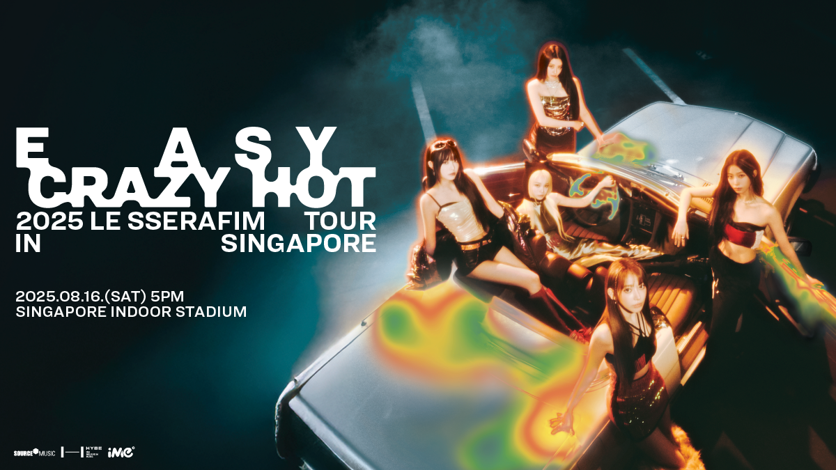 2025 LE SSERAFIM WORLD TOUR 'EASY CRAZY HOT' IN SINGAPORE